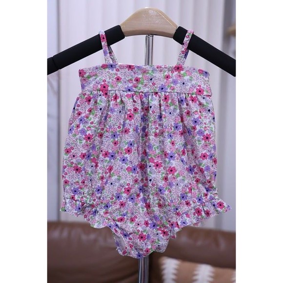 Infant First Impressions 3/6 months swimsuit one piece romper for baby girls NWT - Picture 2 of 2